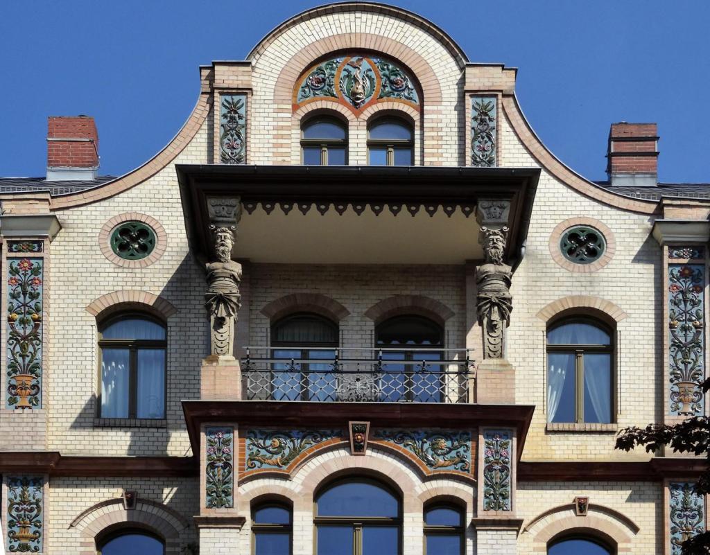 Chemnitz: Majolikahaus Barbarossastraße [Chemnitz-Kaßberg] (2020)