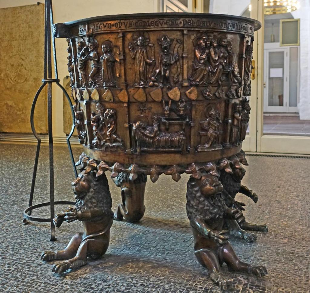 Kiel: Nikolaikirche Bronzetaufe (2024)