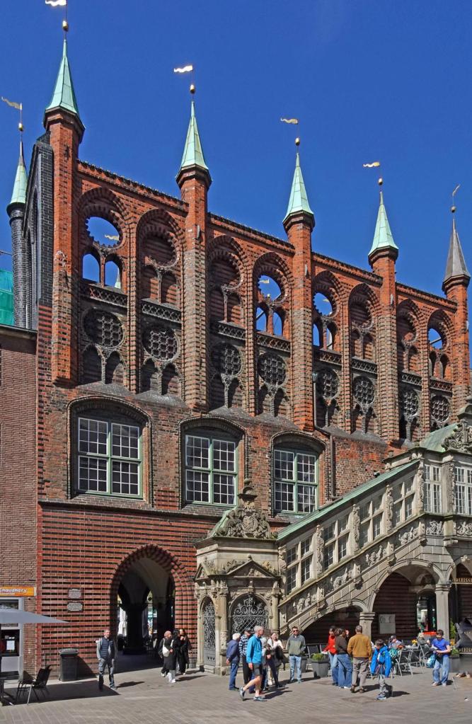 Lübeck: Rathaus [Ostseite] - Kriegsstubenbau = Neues Gemach (2026)