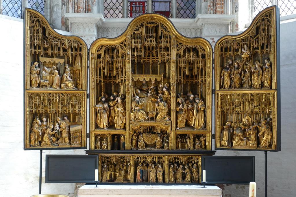 Lübeck: Marienkirche Antwerpener Marienaltar (2026)