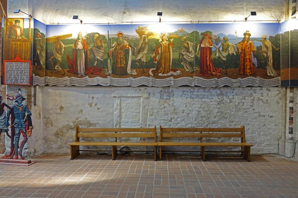 Lübeck: Marienkirche Totentanz [künstlerische Rekonstruktion des zerstörten Werkes von B. Notke] (2026)