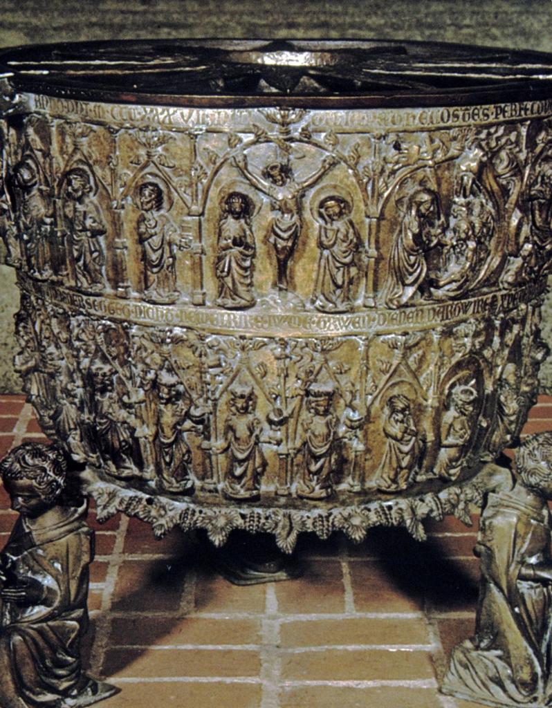 Lübeck: Marienkirche Bronzetaufe (1987)