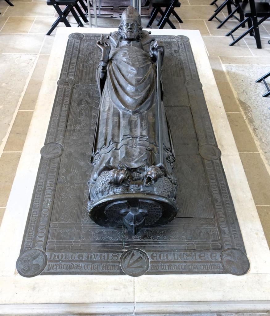 Lübeck: Dom Grabplatte von Bischof Heinrich Bocholt (2026)