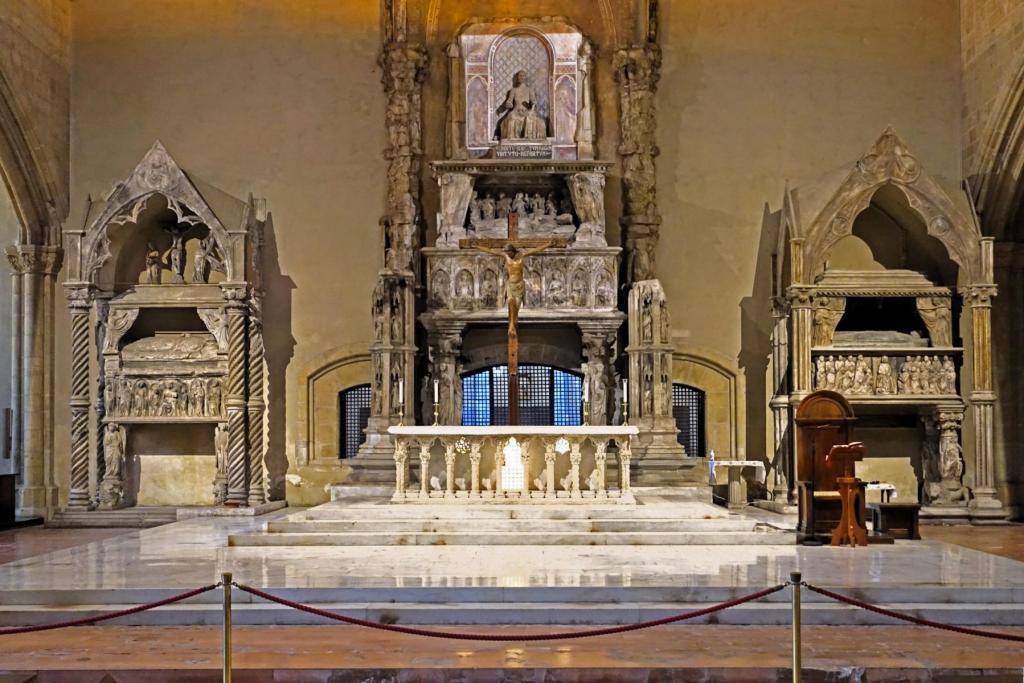 Neapel: Santa Chiara Grabmäler [Mitte Grabmal von Robert dem Weisen] (2026)