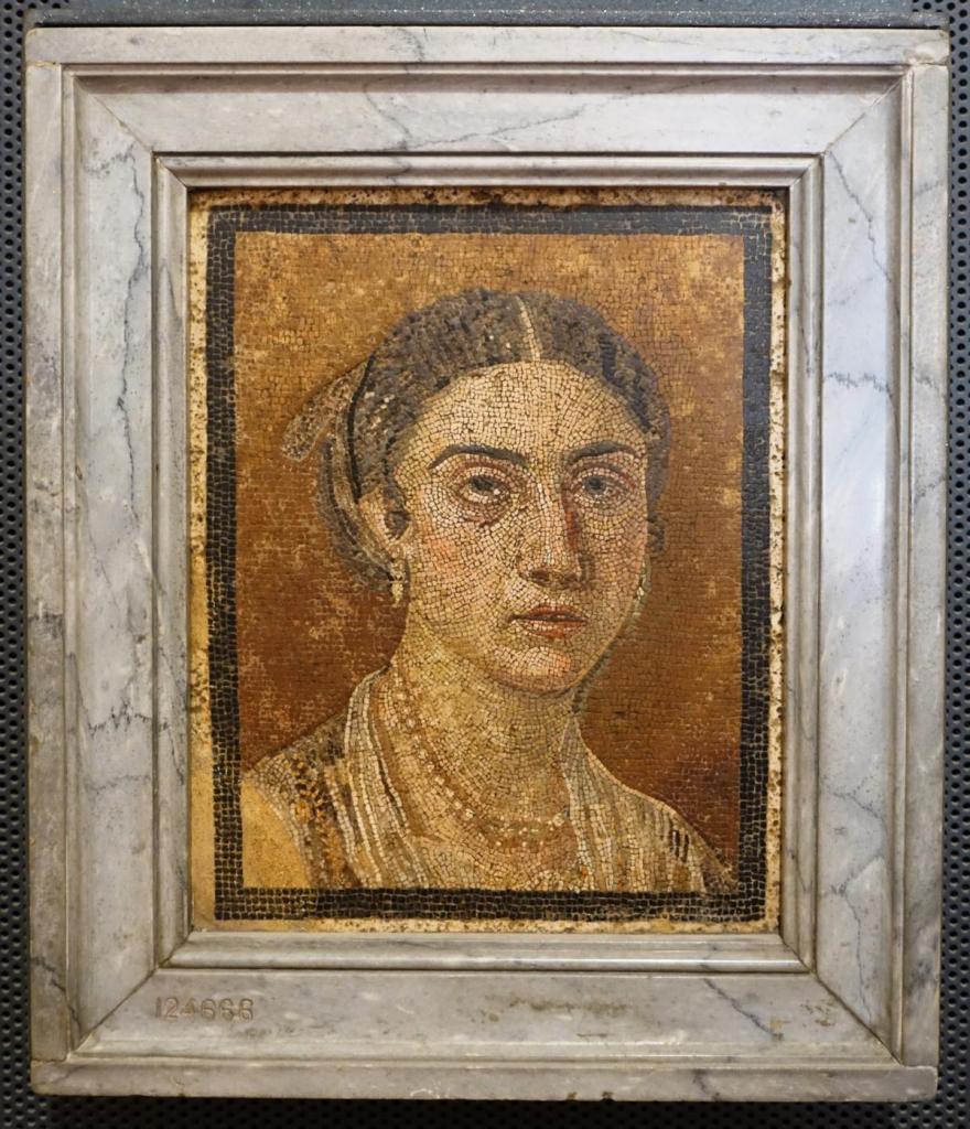 Neapel: Archäologisches Nationalmuseum - Mosaikportrait einer Frau (2026)