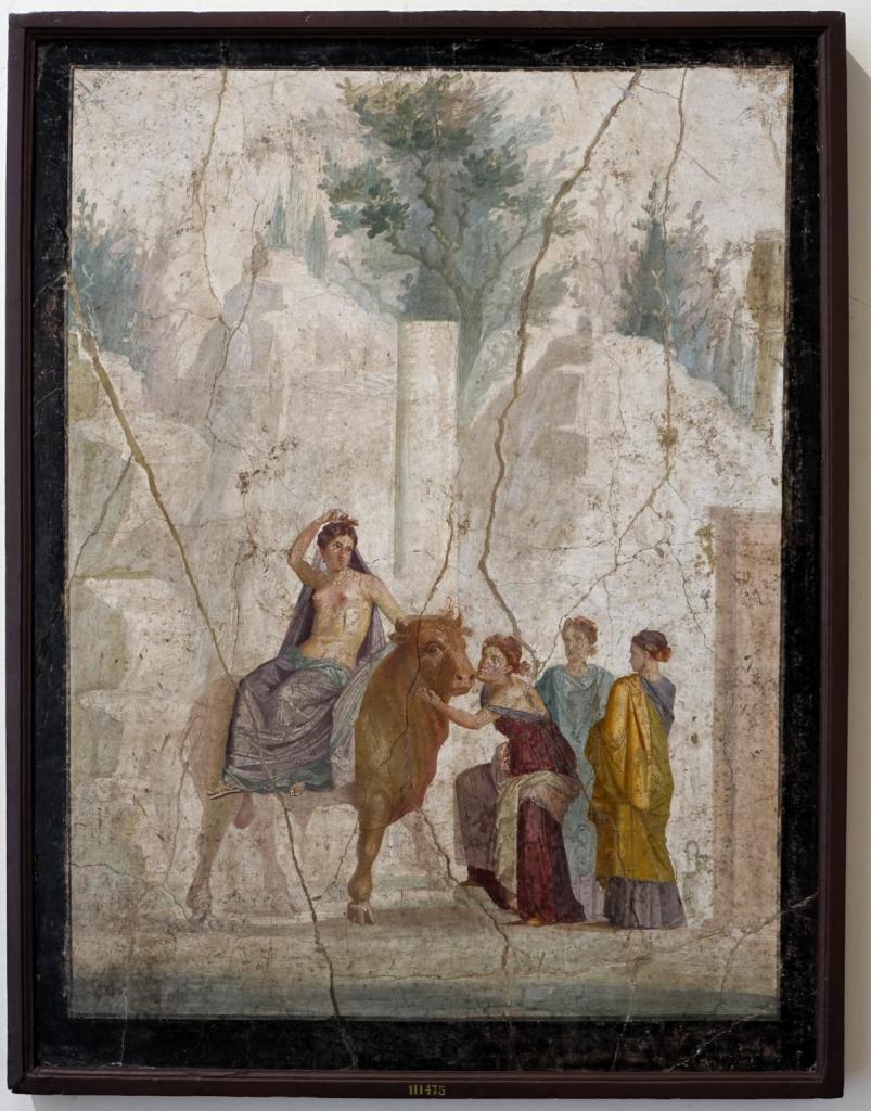 Neapel: Archäologisches Nationalmuseum - Raub der Europa [Fresko aus Pompeji] (2026)