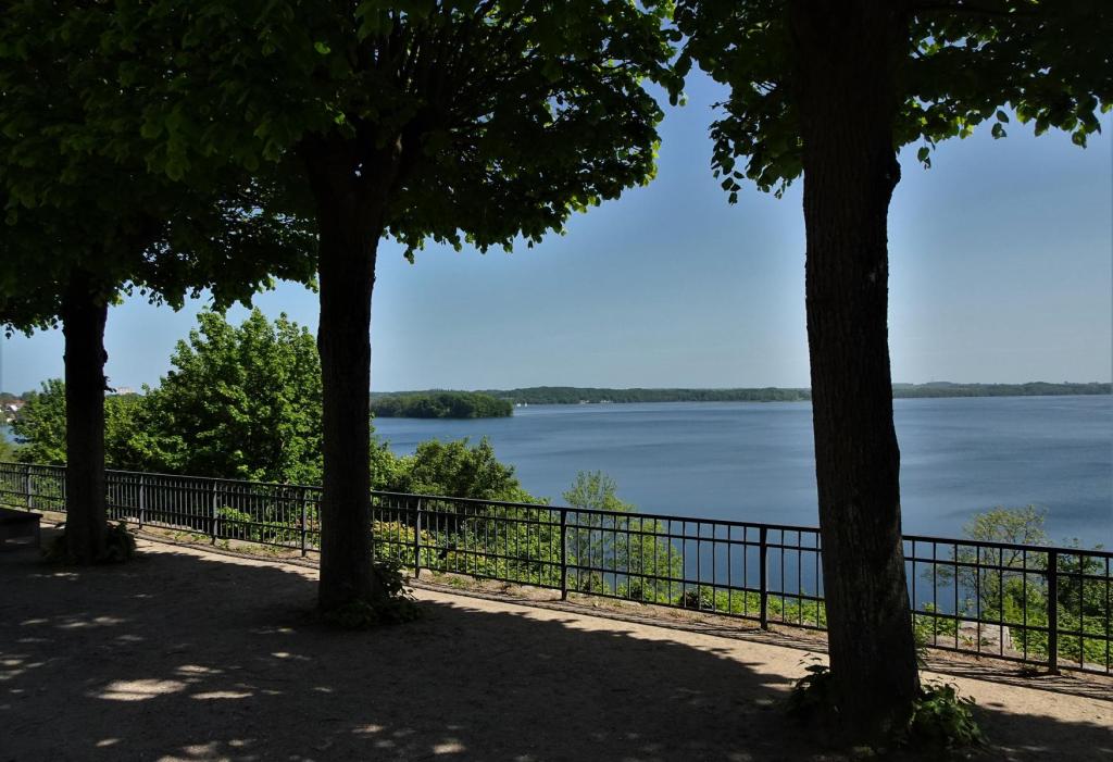 Plön: Blick vom Schloss auf den Großen Plöner See (2023)