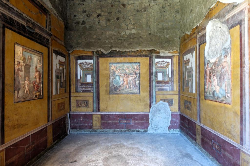 Pompeji: Haus der Vettier Pentheus-Zimmer = Triclinium (2026)