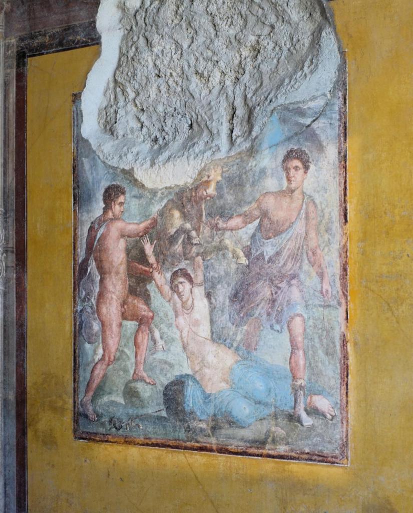 Pompeji: Haus der Vettier Pentheus-Zimmer = Triclinium [Bestrafung der Dirke] (2026)