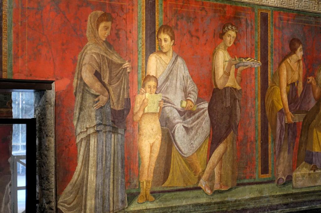 Pompeji: Mysterienvilla Triclinium = Mysteriensaal (2026)