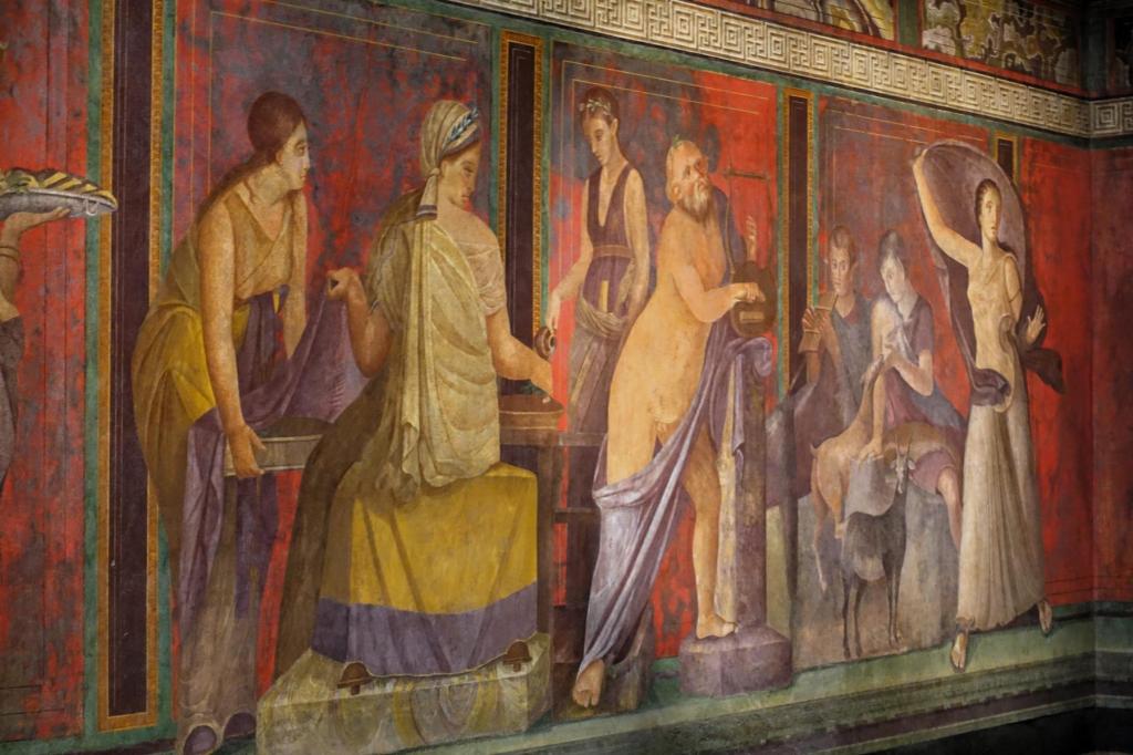Pompeji: Mysterienvilla Triclinium = Mysteriensaal (2026)