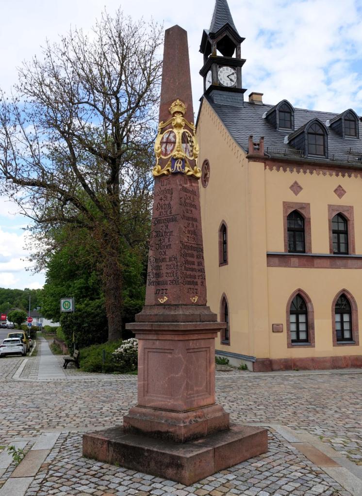 Rochlitz: Postsäule (2025)