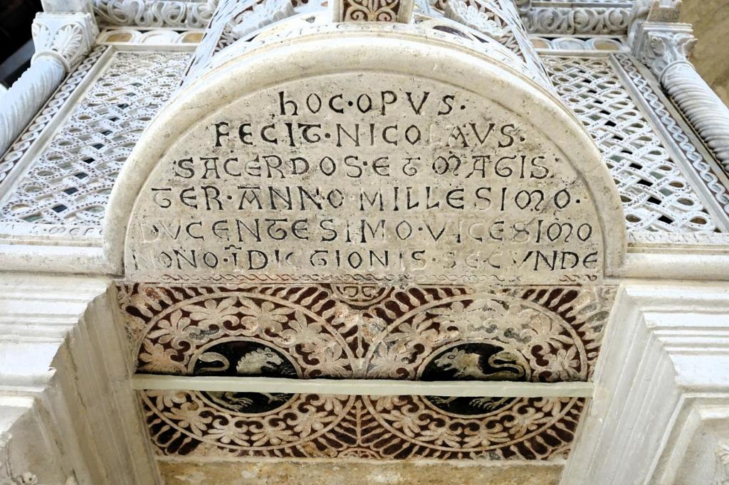 Bitonto: Kathedrale Ambo des Meisters Nicolaus (2026)